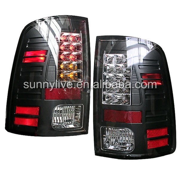For Dodge Ram 1500 LED Tail Lamp 2011-year SONAR Style Black Colo