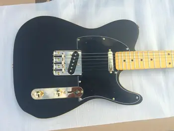 Black color electric guitar/2016 new tl good sound guitar/guitar in china
