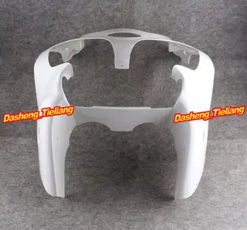 For Kawasaki Ninja ZX6R 2000 2001 2002 Upper Front Cover Cowl Nose Fairing Unpainted Injection Mold ABS Plastic