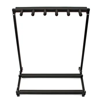 Guitar Stand 5 Way Multi Guitar Stand Foldable Rack Storage Electric Acoustic Bass Guitar Universal Guitar Bracket