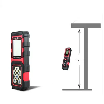 AOBEN handheld laser rangefinder infrared sensor precision electronic measuring instruments 40mtr laser measuring tape Room