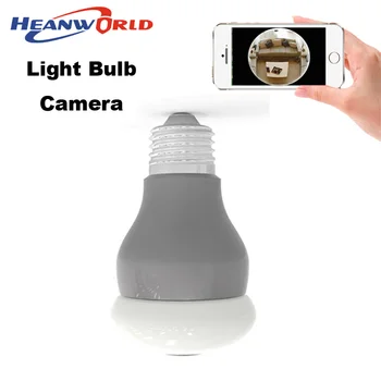 360 degree Panoramin Smart Home Security Wifi VR Camera Bulb LED CCTV Surveillance Camcorder support PC mobile phone view