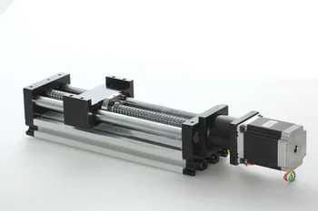 2017 For Kossel Mini Linear Rail Cnc Kit Linear Slide Stage Travel Length 400mm Table Sfu1605+ Nema23 Stepping Motor For Cnc