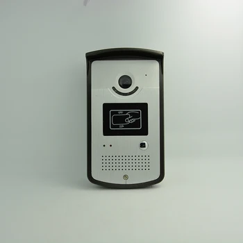 DHL 7 Inch Video Door Phone Door Bell Intercom Color Monitor Access Control Exit button Remote Unlock RFID key