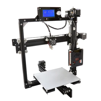 Hot! Anet A2 Metal 3D Printer Machine Reprap Prusa i3 3D Printer LCD2004 220*220*220/220*270*220mm option with 2Rolls Filaments