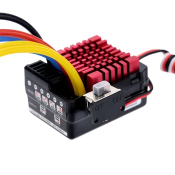 Hobbywing QuicRun WP-860 Dual Brushed Waterproof 60A ESC #860 For 1/8 RC