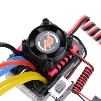 Hobbywing QuicRun WP-860 Dual Brushed Waterproof 60A ESC #860 For 1/8 RC