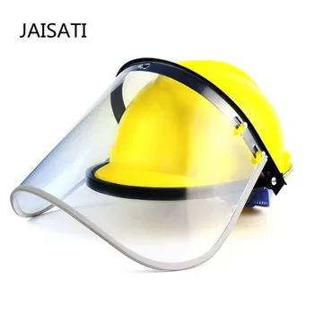 JAISATI Protective helmet bracket anti - splash aluminum alloy bracket mask PVC anti - shock masks