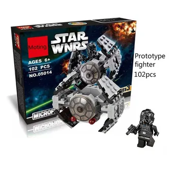 2016 Star Wars 6 Set Lot Micro Fighters STAR WNRS Building Blocks Compatible With Legoe Starwars Lepin Figures DIY Bricks Toys