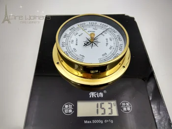 Brass Case Corrosion Salt resistance for Yacht navigation Traditional Weather Station Barometer 115mm Large size B9115