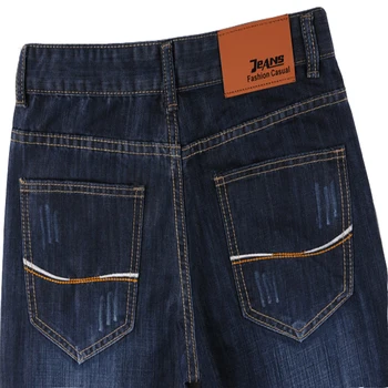 Four network explosion models straight men's jeans pants fashion high-end solid business men's waist quality pants