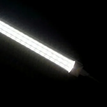 25pcs/lot Led Tubes 6ft T8 Integrated V-Shaped Bulbs Tubes 1800mm 42w Tube Light Warm/Cool White AC85-265V Super Bright Lamp