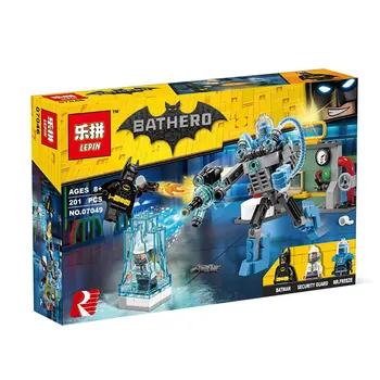 Lepin 07049 marvel avengers super heroes Batman Movie Series The Freeze Ice Attack Set 70901 Building Blocks Bricks Toys