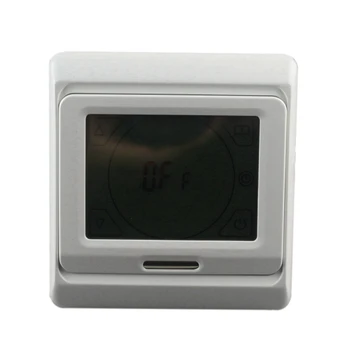 Weekly Programmable Digital LCD Floor Heating Thermostat 16A AC 220V Temperature Regulator with Touch Screen LCD Backlight
