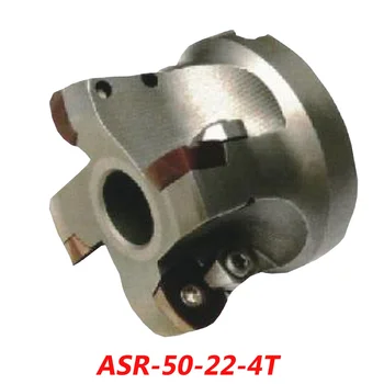 ASR-50-22-4T High Feedrate Face Milling Cutter For HITACHI Insert EPNW0603TN-8
