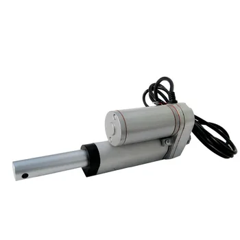 50mm=2inches stroke 12V DC 5.7mm/s speed 1500N=150KG load mini electric linear actuator linear tubular linear actuator