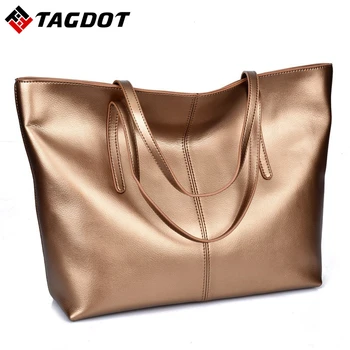 Vintage Women's Real Leather Bag Elegant Luxury Designer Handbags Ladies Shoulder Bag Famous Brand Genuine Leather Woman Bags