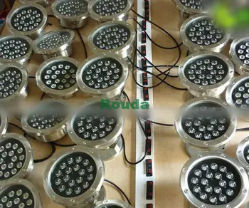 Underwater lights 18w pool light taiwan led chips epistar 110-120lm/w 24V swimming pool