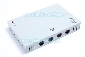 Waterproof 18 channel output 180W led driver transformer box, 12V 10A Power Adapter box, dc switching power supply box