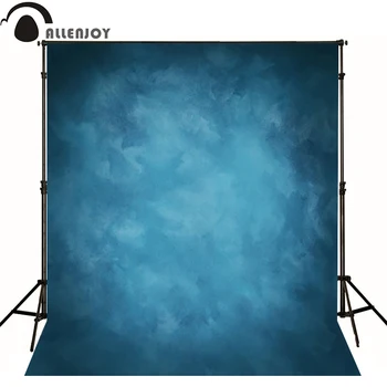 Allenjoy Thin Vinyl cloth photography Backdrop blue Background For Studio Photo Pure Color photocall Wedding backdrop MH-076