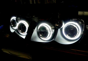 For Chrysler Crossfire 2004 2005 2006 2007 2008 Excellent Ultra bright illumination smd led Angel Eyes Halo Ring kit