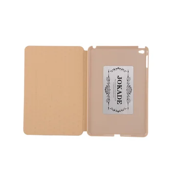 Square Grid Cover for Apple Ipad Mini4 Flip Stand Case for Ipad Mini 4 Pu Leather Case Handheld for Ipad Mini 4 7.9