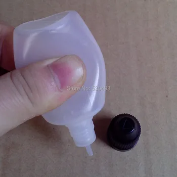Empty E Liquid Bottle 50ml Plastic Dropper PE Bottle With Childproof Cap Long Tip For E Liquid