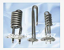 Shower electric heat pipe, spiral heating element,heating tube,heat element,heater part,heater pipe,electrical element