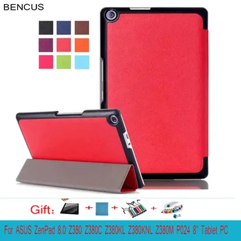 BENCUS for Asus ZenPad 8.0 Z380KL Z380C Z380M Tablet Case Leather Hand Stand Holder Fashion Business Protective Tablet Cover