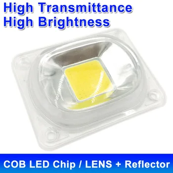 LED COB Lamp Chip LED Lens Reflector 230V 220V 110V 20W 30W 50W For LED Flood Light DIY Need Heatsink for Cooling