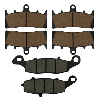 Motorcycle Front and Rear Brake Pads for For KAWASAKI VN 1500 VN1500 Vulcan Mean Streak P1/P2 2002-2004 Sintered Brake Disc Pad