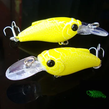 New 3D Luminous Bait Tongue Fishing Lure Crankbait Metal Triangle Hook Tool Bright Fishing Accessories
