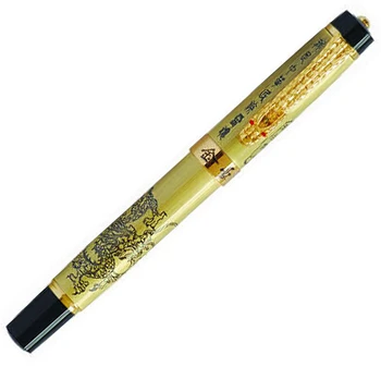 Fountain Pen RollerBall pen with Dragon clip The gift Standard sign pen office and school stationery