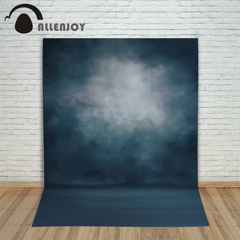 Allenjoy photo backdrops Dark blue pure color pastel professional Photophone for a photo shoot backgrounds for photo studio