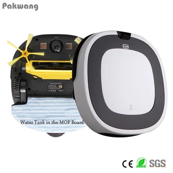 Intelligent Robot Vacuum Cleaner for Home D5501, HEPA Filter,Cliff Sensor,Remote control, dry and wet mop