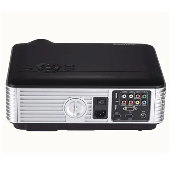 Kenitoo HD Projector LED Lamp Projector 1280*800 With 2USB 2HDMI Input Home Theater Projector With HDMI Cable 3D Glass Free Gift