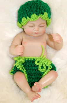 25 cm Mini Bebe Doll Cute Girl Baby Doll Vinyl Silicone Realistic Reborn Dolls Grow up Toys Children Gift