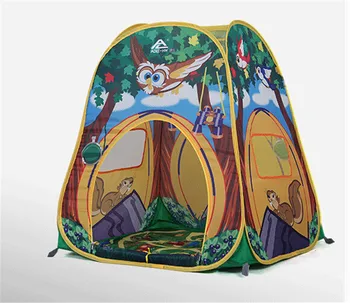 Large Play Tents for Children Birthday Gift , Cartoon Pattern Playhouse Tent Outdoor and Indoor Toy