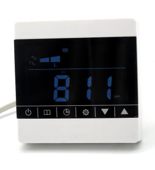 Greenhouse carbon dioxide detector filter screen alarm with relay control ventilation system