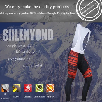 Siilenyond Keep Warm 2017 Pro Winter Thermal Fleece Cycling Jersey Set Maillot Ropa Ciclismo MTB Long Sleeve Bike Wear Clothing