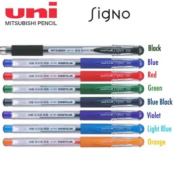 Gel Rollerball pen 0.5mm Original Japan UNI UM-151 8pcs/set lot in 8 colors collocation office&school sign pen