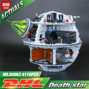 2017 New 4016Pcs Lepin 05063 Genuine Star War UCS Death Star Rogue One Set Building Blocks Bricks Educational Toys 79159
