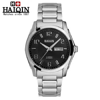 2017 hot sell Top Brand HAIQIN Original WristWatch Men Fashion Casual clock mens watches Luxury automatic mechanical Wrist watch