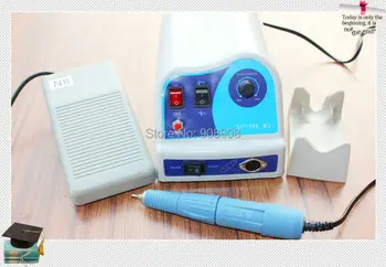 45000 RPM Lab Micromotor Polisher Unit N8 Power Engine and M45 Handpiece for Carving, Grinding, Polishing