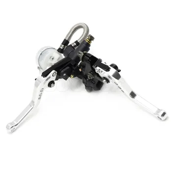Motorcycle CNC Aluminum Adjustable brake clutch levers & brake pump For Aprilia CAPONORD / ETV1000	2002-2007