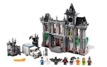 Bevle Store LEPIN 07044 1685Pcs with original box movie series Batman madhouse Building Blocks Bricks For Children Toys 10937