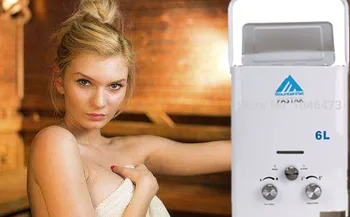 Now 49usd only !6L LPG Gas Water Heater Time Limited For Thermostatic Tankless Instant Bath Boiler Shower Head