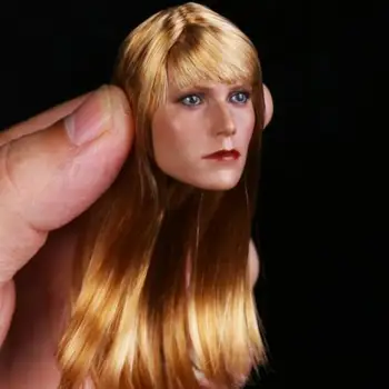 6 Female Head Sculpts Gwyneth Paltrow Pepper Potts Woman Head Carving Toys F 12