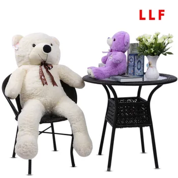 2017 140cm cute giant teddy bear big soft plush stuffed toys kid baby dolls soft doll birthday gift for girls LLF