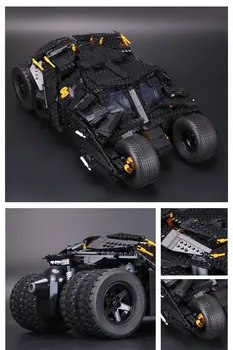 Bevle Store LEPIN 07060 1881Pcs Batman movie series Batman armored chariot Model Building Blocks set Bricks 34005 children Toys